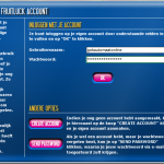 Inloggen bij Fruitluck Inloggen op uw Fruitluck account